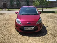 Used Ford Ka Zetec 69 HP (50 kW) 2015 Red Hatchback