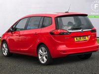 Used Vauxhall Zafira SRi 140 HP (102 kW) 2018 Red MPV