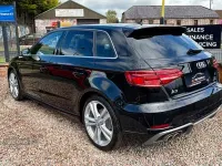 Used Audi A3 S-Line 150 HP (110 kW) 2016 Black Hatchback