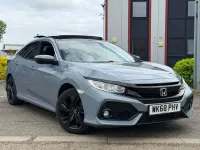 Used Honda Civic EX 126 HP (92 kW) 2018 Grey Hatchback