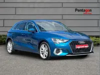 Used Audi A3 Sport 147 HP (108 kW) 2020 Blue Sedan