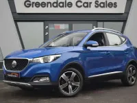 Used MG ZS Exclusive 106 HP (77 kW) 2020 Blue SUV