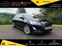 Used Ford Focus Titanium 125 HP (91 kW) 2019 Black Hatchback