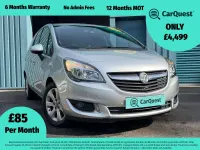 Used Vauxhall Meriva 2015 Silver MPV