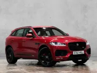 Used Jaguar F-Pace Supercharged 2017 Red SUV