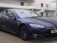Used Tesla Model S Performance 443 kW (603 HP) 2016 Blue Hatchback