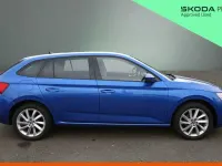 Used Skoda Scala SE L 108 HP (79 kW) 2023 Blue Hatchback