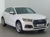 Used Audi Q5 S-Line 190 HP (139 kW) 2018 White SUV