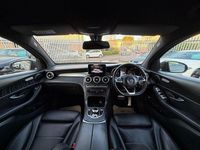 Used Mercedes GLC220 AMG line 170 HP (125 kW) 2019 Grey Coupe