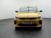 Used Kia Rio GT-Line 120 HP (88 kW) 2019 Yellow Hatchback