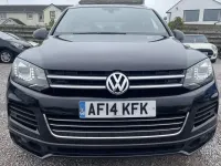 Used VW Touareg R-line 2014 Black SUV