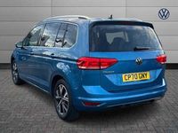 Used VW Touran SEL 150 HP (110 kW) 2021 Blue MPV