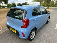 Used Kia Picanto 66 HP (48 kW) 2019 Blue Hatchback