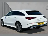 Used Mercedes CLA250e AMG Line Premium 218 HP (160 kW) 2024 White Sedan