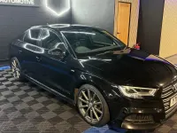 Used Audi A3 Black Edition 150 HP (110 kW) 2018 Black Sedan