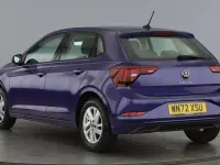 Used VW Polo Life 95 HP (69 kW) 2022 Mauve/purple Hatchback