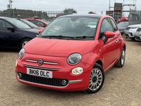 Used Fiat 500 Lounge 69 HP (50 kW) 2016 Pink Hatchback
