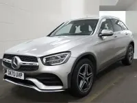 Used Mercedes GLC220 AMG line 194 HP (142 kW) 2020 Silver Estate