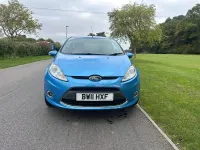 Used Ford Fiesta Zetec 2011 Blue Hatchback