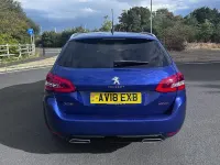 Used Peugeot 308 SW GT-line 130 HP (95 kW) 2018 Blue Estate