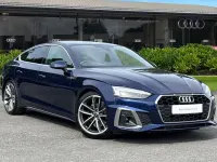 Used Audi A5 S-Line 150 HP (110 kW) 2022 Blue Coupe