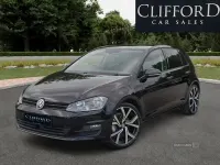 Used VW Golf VII Edition 110 HP (80 kW) 2017 Black Hatchback