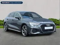 Używany Audi A3 S-Line 150 KM (110 kW) 2023 Szary Sedan/Limuzyna