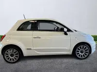 Used Fiat 500 Lounge 69 HP (50 kW) 2016 White Hatchback