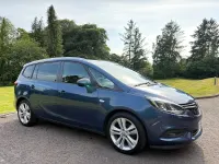 Used Vauxhall Zafira SRi 140 HP (102 kW) 2017 Blue MPV