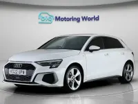 Used Audi A3 Sportback S-Line 110 HP (80 kW) 2022 White Hatchback