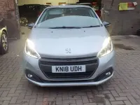 Used Peugeot 208 GT-line 100 HP (73 kW) 2018 Silver Hatchback