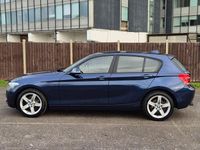 Used BMW 116 Sport Line 2014 Blue Hatchback