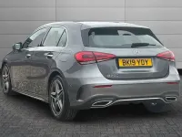 Used Mercedes A200 AMG line 161 HP (118 kW) 2019 Grey Hatchback