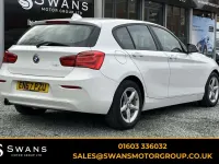 Used BMW 118 Performance 134 HP (98 kW) 2018 White Hatchback
