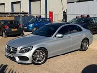 Used Mercedes C220 AMG Line Premium 2015 Silver Sedan