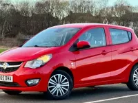 Used Vauxhall Viva 75 HP (55 kW) 2015 Red Hatchback