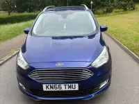 Used Ford Grand C-Max Titanium 118 HP (86 kW) 2016 Blue MPV