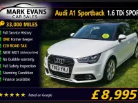 Used Audi A1 Sport 2013 White Hatchback