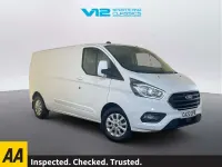 Used Ford Transit Custom Limited 130 HP (95 kW) 2022 White Van