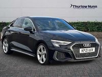 Used Audi A3 S-Line 150 HP (110 kW) 2021 Black Sedan