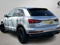 Used Audi Q3 Black Edition 150 HP (110 kW) 2018 Silver SUV