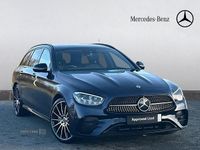 Used Mercedes E200 AMG line 200 HP (147 kW) 2023 Blue Estate