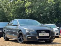 Used Audi A5 Black Edition 272 HP (200 kW) 2016 Grey Coupe