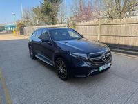 Used Mercedes EQC400 AMG line 300 kW (408 HP) 2022 Blue SUV