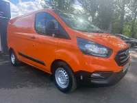 Used Ford Transit Custom 130 HP (95 kW) 2020 Orange Van