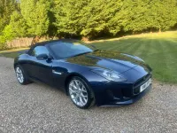 Used Jaguar F-Type Supercharged 380 HP (279 kW) 2016 Blue Cabriolet