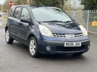 Used Nissan Note 110 HP (80 kW) 2006 Blue MPV