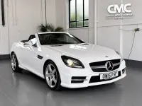 Used Mercedes SLK200 AMG 184 HP (135 kW) 2015 White Cabriolet