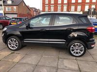 Used Ford Ecosport Titanium 125 HP (91 kW) 2019 Black SUV