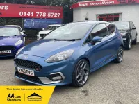 Used Ford Fiesta ST 200 HP (147 kW) 2018 Blue Hatchback